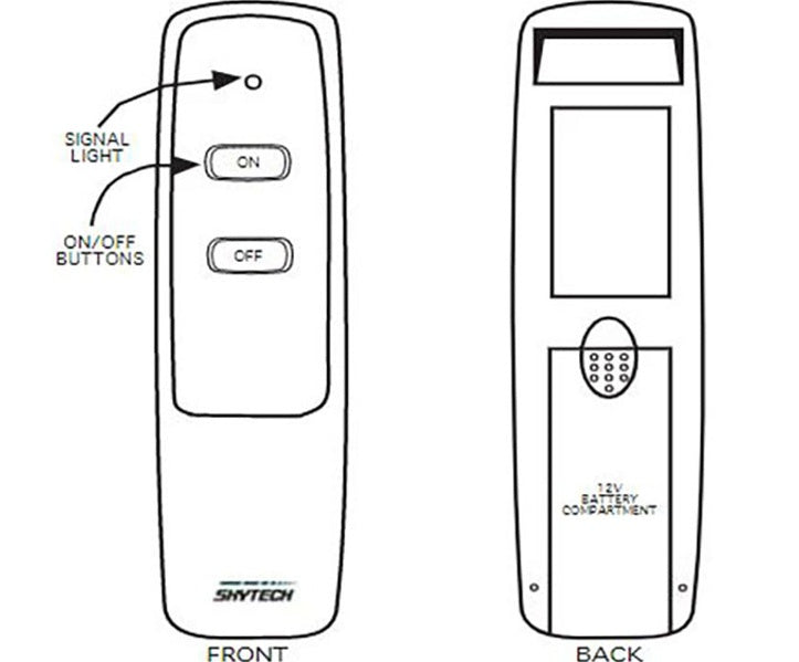Montigo Remote Control with Skytech Battery Ignition