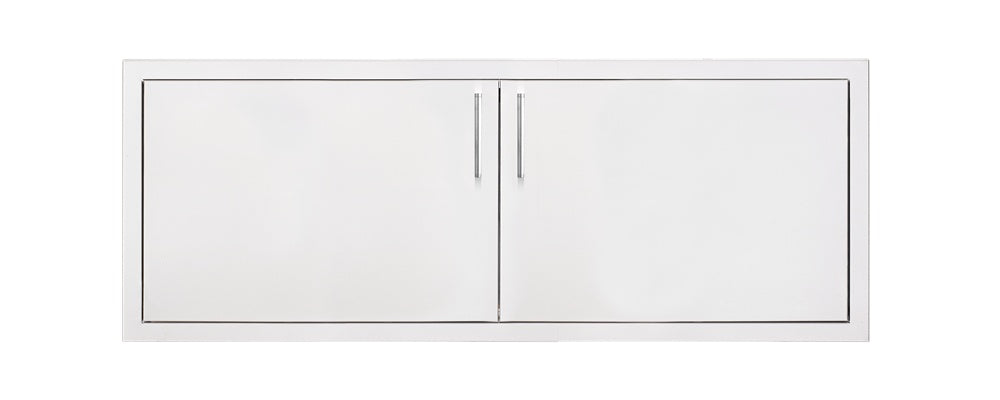 TrueFlame 45" Double Access Door, 304 Stainless, Masonry Frame