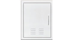 TrueFlame 18" x 22" Vented Vertical Access Door, 304 Stainless, RH