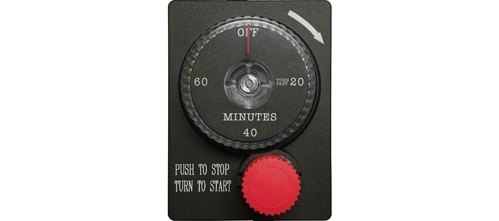 TrueFlame E-Stop Gas Timer — 1 Hour