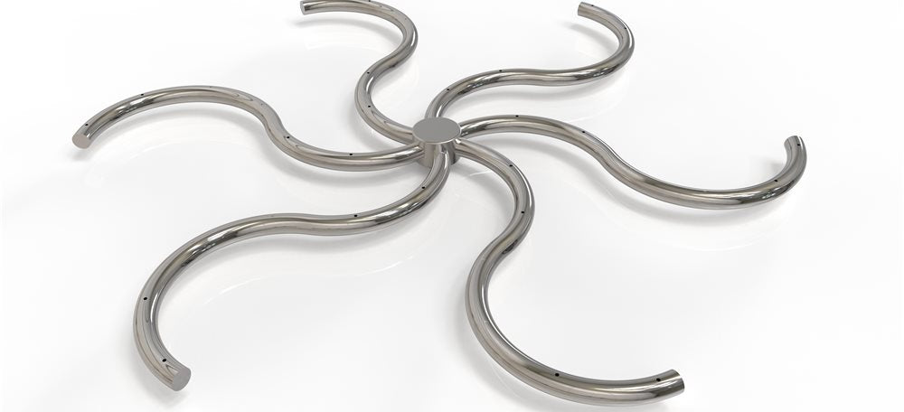 TrueFlame 30" Octoburner | Stainless Steel Fire Bowl Burner