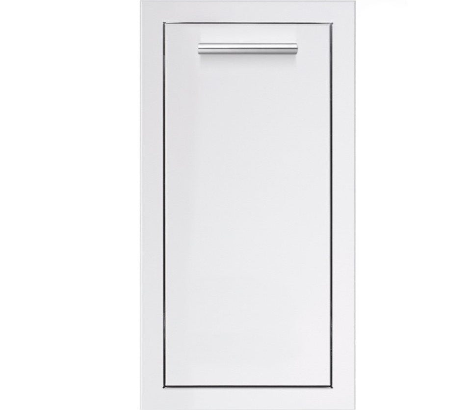 TrueFlame 14" Narrow Trash Pullout Drawer, 304 Stainless Steel
