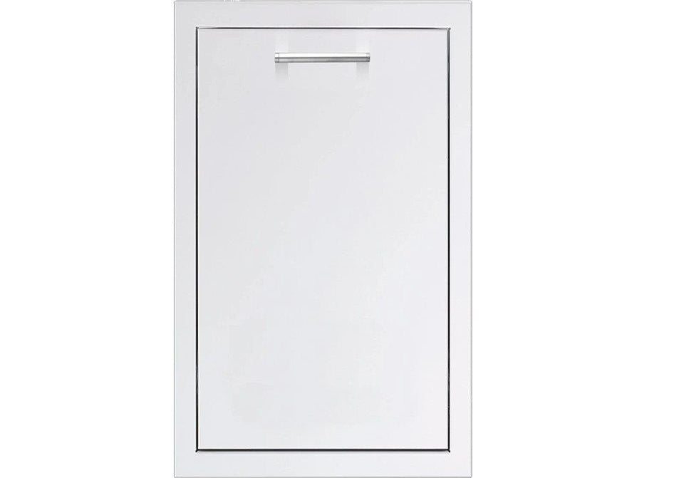 TrueFlame 14" Narrow Trash Pullout Drawer, 304 Stainless Steel