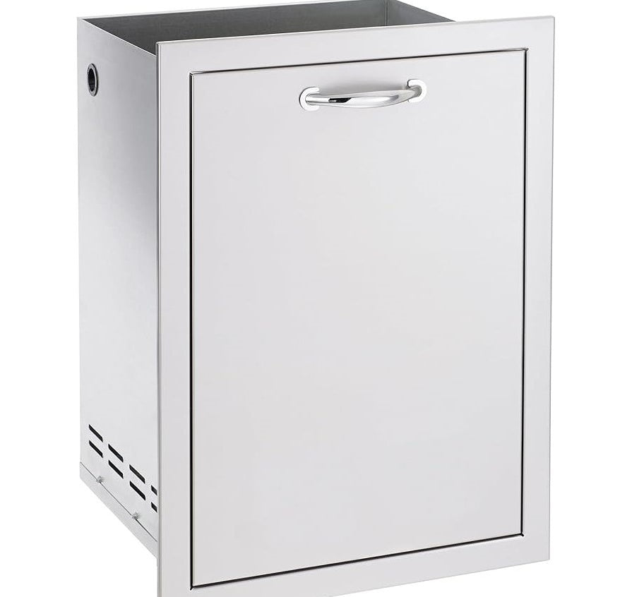 TrueFlame 20" Dual-Bin Outdoor Trash and Recycling Drawer
