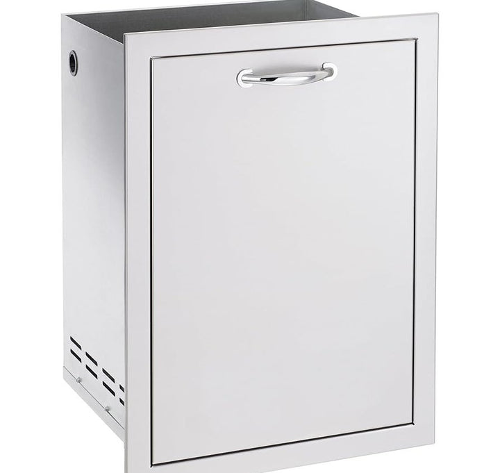 TrueFlame 20" Dual-Bin Outdoor Trash and Recycling Drawer