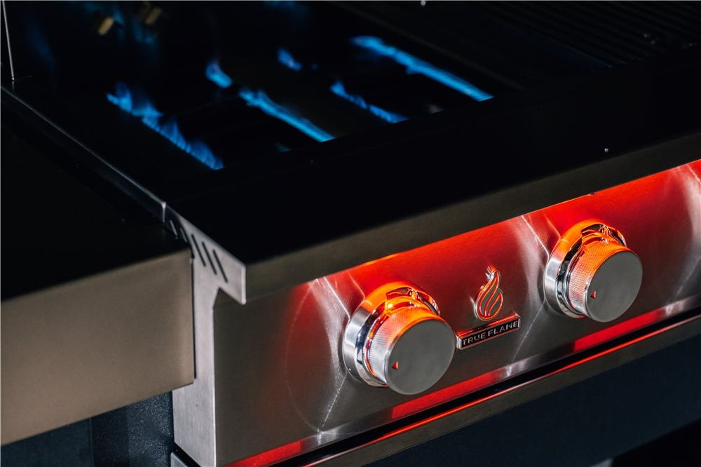 TrueFlame 25 Inch 3 Burner Stainless Steel Gas Grill