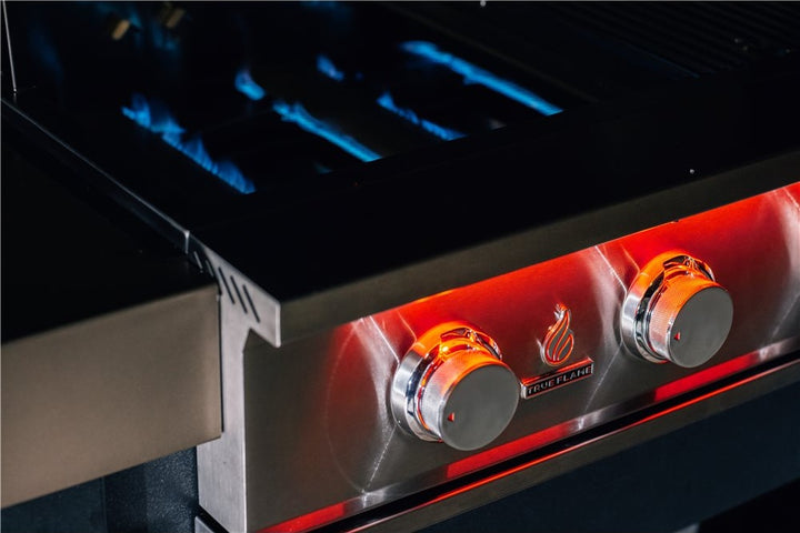 TrueFlame 25 Inch 3 Burner Stainless Steel Gas Grill