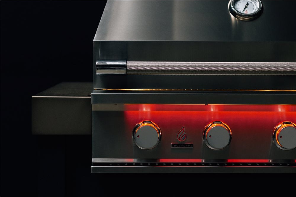 TrueFlame 25 Inch 3 Burner Stainless Steel Gas Grill