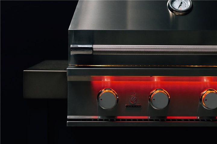 TrueFlame 25 Inch 3 Burner Stainless Steel Gas Grill