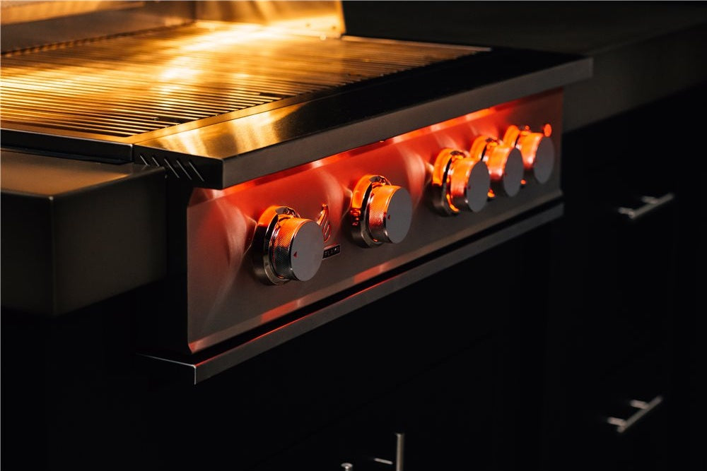 TrueFlame 25 Inch 3 Burner Stainless Steel Gas Grill
