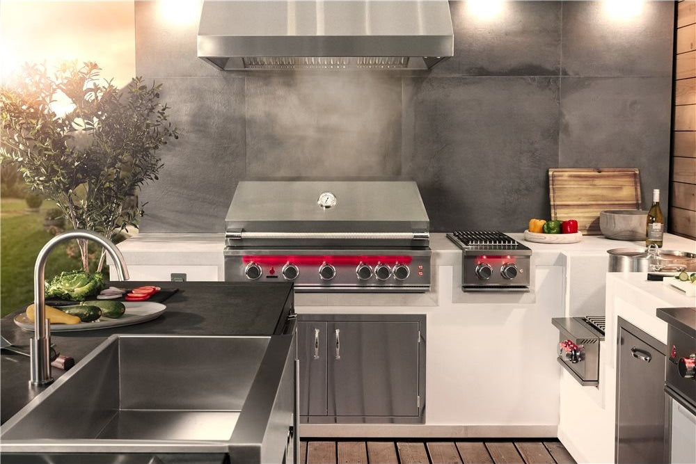 TrueFlame 40" 5 Burner Gas Grill