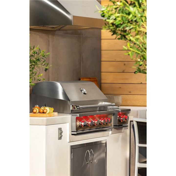 TrueFlame 40" 5 Burner Gas Grill