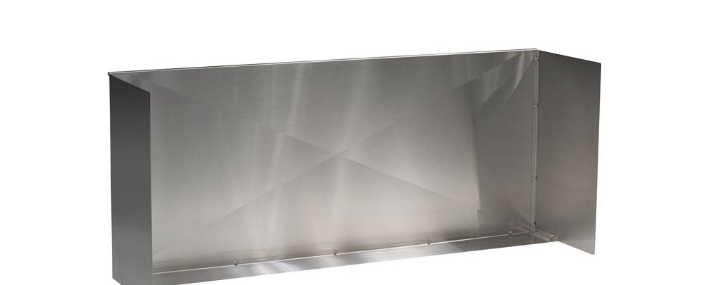 TrueFlame 48" Stainless Steel Wind Guard