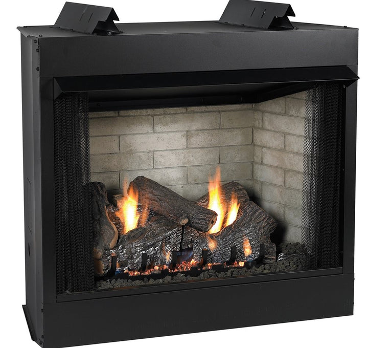 Empire Breckenridge Vent-Free 42-Inch Firebox with Louvered Face