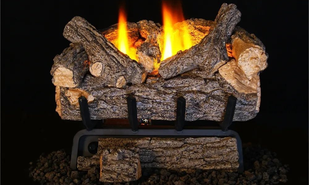 24" Valley Oak Log Set