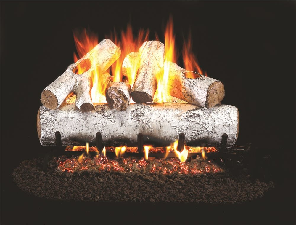 18" WHITE BIRCH LOGS