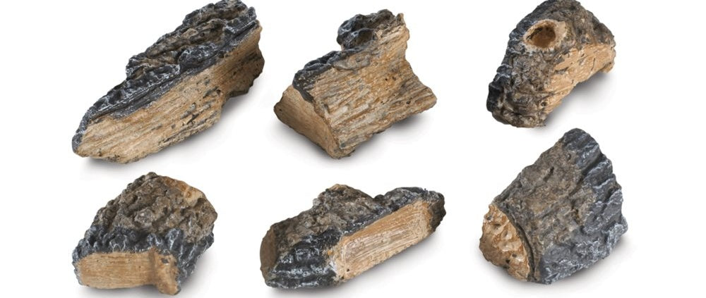 6 Charred Wood Chips