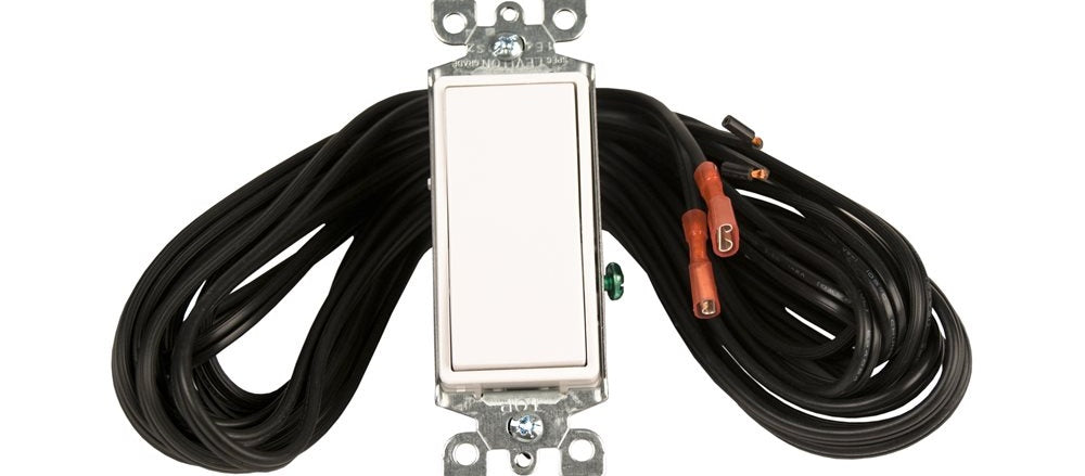 Wall Switch, Cover & Wiring (“12” Only)